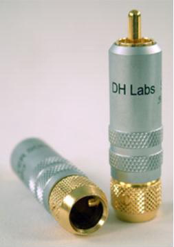 DH LABS - Silver sonic HС Alloy - цанговый RCA разъем.